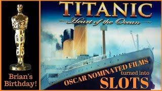 Oscar Nominated Movies Turned into SLOT MACHINES • Titanic, Wizard of Oz, Willy Wonka • SUNDAY FUN!