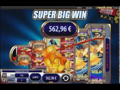 Zeus III Slot - MEGA BIG WIN! (Member video)