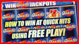 HOW I MADE A PROFIT USING MY FREE PLAY BY PLAYING QUICK HIT RICHES IN LAS VEGAS ⋆ Slots ⋆
