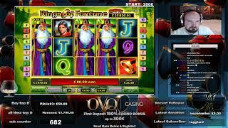 Rings Of Fortune Slot Gives Super Big Win!!