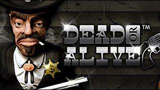 BIG WIN Dead or Alive - Huge win with Retrigger!! Casino games from LIVE STREAM
