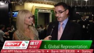 APPT Macau 2011: Day 1b Nightly Notables with Danny McDonagh4 - PokerStars.co.uk