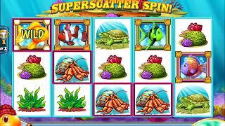 GOLD FISH Video Slot Casino Game with a SUPER SCATTER BONUS