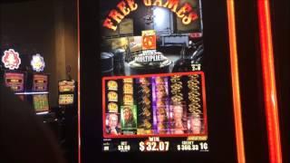Sons of Anarchy Live Play at max bet with BONUS WHEEL $3.00 spin