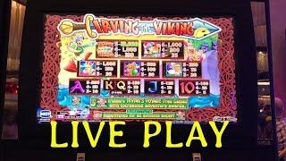 Irving The Viking max bet LIVE PLAY $2.50/spin Slot Machine at The Cosmopolitan