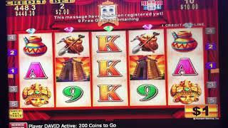 • THE OLD MAN KEEPS PAYING •  AWESOME BONUS on TEMPLE of RICHES Machine w/ SIZZLING SLOT JACKPOTS