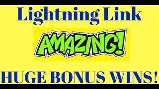 Amazing Slot Machine Win..oh so close Lightning Link