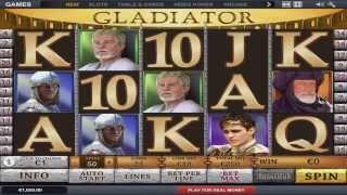 FREE Gladiator  ™ Slot Machine Game Preview By Slotozilla.com