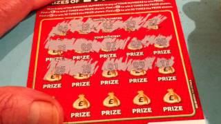 Wow!..NEW Red 20x CASH Scratchcards..Cash Word..PAC-MAN..9x LUCKY..CASH 777