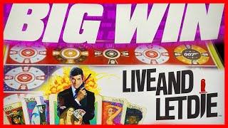FIRST ATTEMPT! LIVE AND LET DIE • NEW JAMES BOND SLOT MACHINE • BIG WINS!