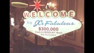 Bellagio "$300,000 Cash & FreePlay Bash" Buy-in SlotTournament April 2018
