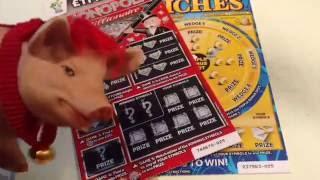 Scratchcard Monopoly Millionaire & Millionaire Riches..and more...with Piggy