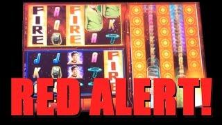 ★ RED ALERT!! STAR TREK SLOT MACHINE BONUS WIN! Red Alert Bonus - Part 1 Of 2! ~ DProxima