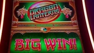 BIG WIN BONUS - Dragon Lanterns Slot Machine - First Attempt