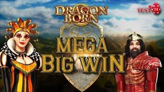 MEGA BIG WIN ON DRAGON BORN SLOT (BTG) - 5€ BET!