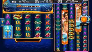 TRITON'S GOLD Video Slot Casino Game with a FREE SPIN BONUS