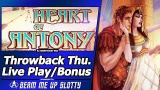 Heart of Antony Slot - TBT Quick Live Play and Free Spins Bonus
