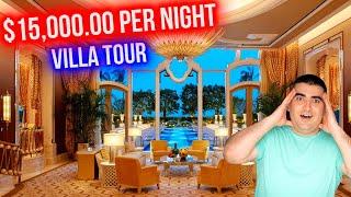 The Most LUXURIOUS Hotel Tour ! $15,000 Per Night ! VILLA Tour At Wynn Casino In LAS VEGAS