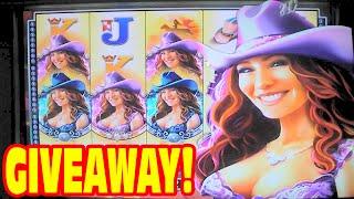 Country Girl Slot Machine Bonus - Nice Win - MONDAY GIVEAWAY