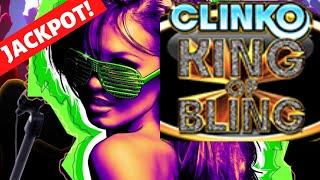 JACKPOT• CLINKO •KING OF BLING•(GRAND) | Pompeii Rising Jackpots live play