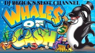 ~** BONUS **~Whales Of Cash Slot Machine ~ FREE SPIN BONUS! ~ LOOK!!!! • DJ BIZICK'S SLOT CHANNEL