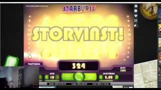 Starburst slot machine mega win comeback - From 500 to 10000