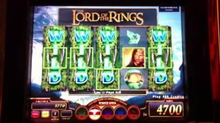 Lord of the Rings Slot Win (WILDS hit) - Parx Casino - Bensalem, PA