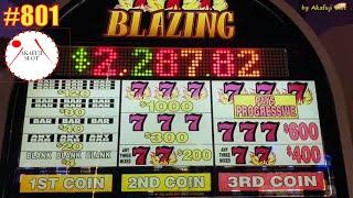 3 Reels Really Old Slot⋆ Slots ⋆ Blazing Sevens $2 Slot Machine Max Bet @ Barona Resort & Casino 赤富士