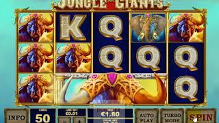 Jungle Giants by Playtech new slot dunover tries...