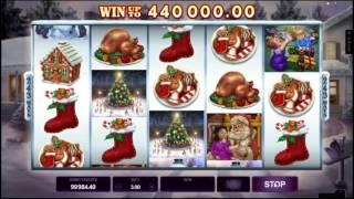 Happy Holidays slot by Microgaming - Gameplay