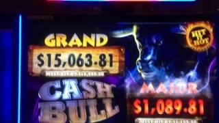NEW Cash Bull Slot $1 Denom
