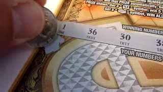 $10 Illinois Lottery Ticket - $2,500,000 Jackpot Instant Scratchcard