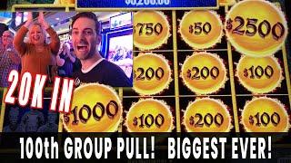 • $20,000 GROUP PULL • Celebrating #100 • $1000/person on Dragon Link •