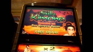 Free Spins on Silk Kimono Wms Video Slots   5c