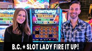 • BC &  @Slotlady FIRE IT UP! • Tiki Fire Brings the HEAT and the Comeback!  •