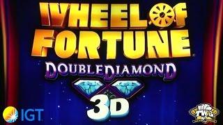 Wheel of Fortune Double Diamond True 3D Slot Machine from IGT •️