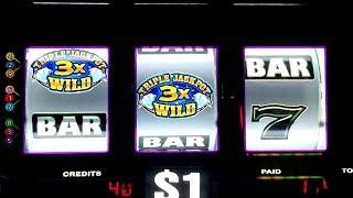 Double & Tripple Jackpot GEMS Slot Machine Max Bet Progressive Won & Nice Line Hit | Live Slot Play