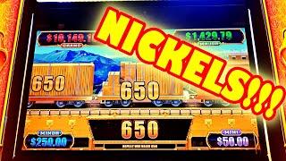 LET'S TRY NICKELS TODAY!! $3.75 BET!
