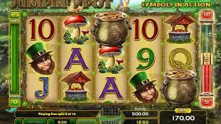 Jumpin’ Pot casino slots - 822 win!