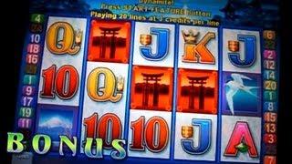 GEISHA Bonus - on 5c Aristocrat Slots in Casino