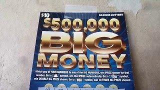 Big Money - $10 Instant Lottery Scratch Off Ticket Video