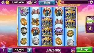ZEUS II Video Slot Casino Game with a FREE SPIN BONUS