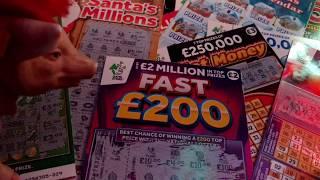 Scratchcards....the WINNERS.....Fast 200..BINGO...Millionaire 7's..and More