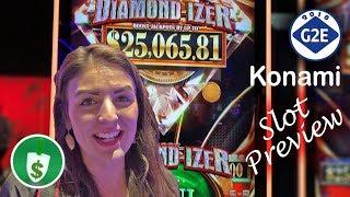 #G2E2018 Konami - Diamond-izer, Jewel Reward slot machines