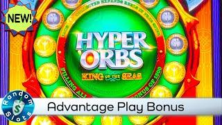 New⋆ Slots ⋆️Hyper Orbs King of the Seas Slot Machine Bonus Advantage Play
