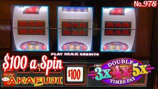Double 3x4x5 Times Pay $100 Slot ⋆ Slots ⋆ Triple Stars $25 Slot Max Bet @San Manuel Casino 赤富士スロット 天国編