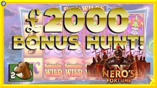 £2000 BONUS HUNT! Nero's Fortune, Dawn of Egypt, Phoenix Reborn & More