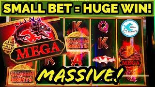 HUGE WIN ON $1.50 BET! I ONLY PUT IN $20! DRAGON LIGHTS SLOT MACHINE MEGA BONUS ⋆ Slots ⋆
