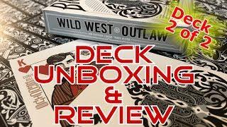 Wild West Playing Cards (part 2) - Outlaw Deck - Unboxing & Review - Ep29 - Inside the Casino