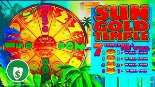 •️ NEW -  Sun Gold Temple slot machine, bonus